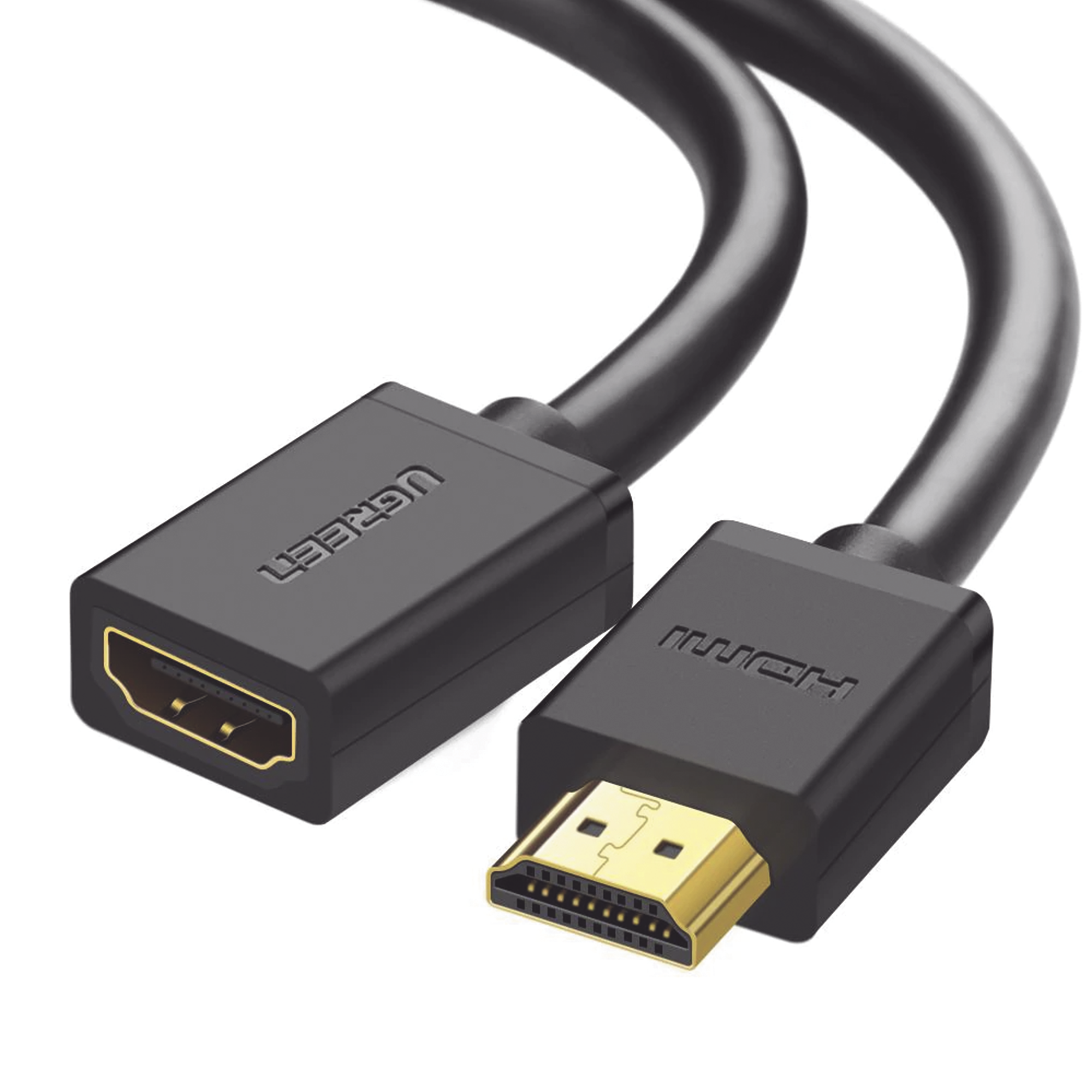 Cable extensor HDMI de 0.5M / 4K@60Hz / 3D / HDR / Macho a Hembra / Núcleo de cobre estañado / Transmisión estable. Cable extensor HDMI de 0.5M / 4K@60Hz / 3D / HDR / Macho a Hembra / Núcleo de cobre estañado / Transmisión estable.